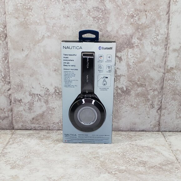 2024 Authentic Bluetooth v5.1 LED Light Nautica Portable Wireless S20 Speaker - Picture 2 of 13